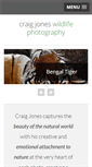 Mobile Screenshot of craigjoneswildlifephotography.co.uk